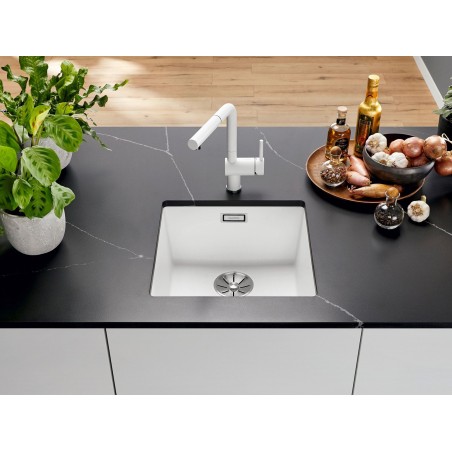 Kuchyňský dřez Blanco Subline 400-U Aluminium, bez táhla