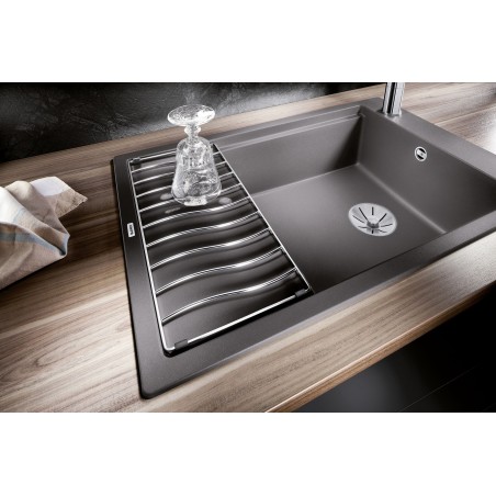 Kuchyňský dřez Blanco Elon XL 6 S, s odkapávací mřížkou, Antracit