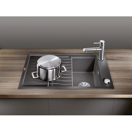 Kuchyňský dřez Blanco Elon XL 6 S, s odkapávací mřížkou, Kávová