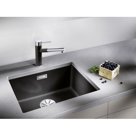 Kuchyňský dřez Blanco Subline 500-U Černá, bez táhla