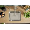 Kuchyňský dřez Blanco Solis 500-U, kartáčovaný