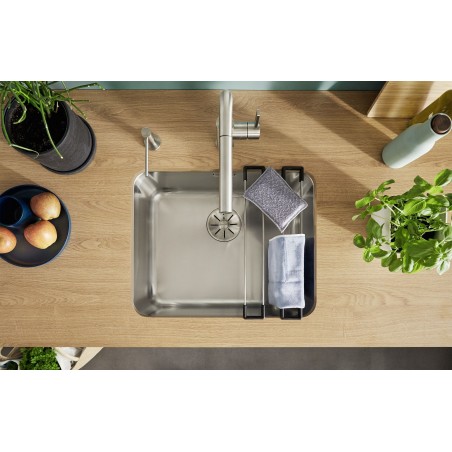 Kuchyňský dřez Blanco Solis 500-U, kartáčovaný