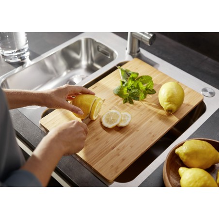 Kuchyňský dřez Blanco Solis 340/180-IF/A, Push Control, kartáčovaný