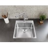 Kuchyňský dřez Blanco Solis 400-IF/A, Push Control, kartáčovaný