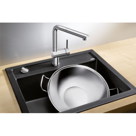 Kuchyňský dřez Blanco Dalago 6 Černá, s excentrem