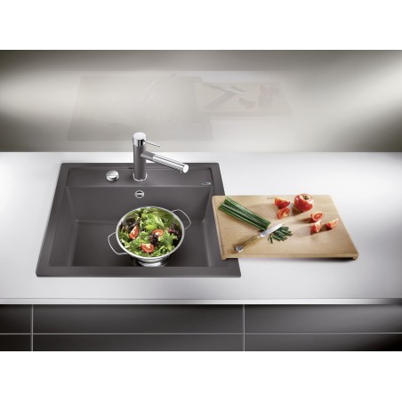 Kuchyňský dřez Blanco Dalago 6 Černá, s excentrem