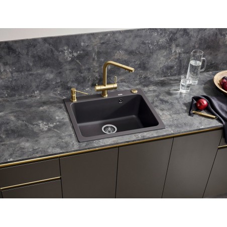 Kuchyňská baterie Blanco Fontas II Saténově zlatá