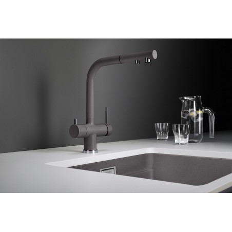 Kuchyňská baterie Blanco Fontas-S II Šedá skála