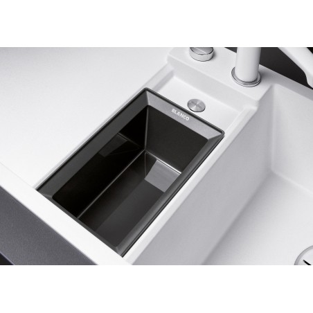 Kuchyňský dřez Blanco Collectis 6 S Bílá, s excentrem a miskou