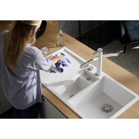 Kuchyňský dřez Blanco Collectis 6 S Tartufo, s excentrem a miskou