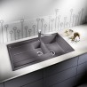 Kuchyňský dřez Blanco Metra 6 S Šedá skála, bez excentru