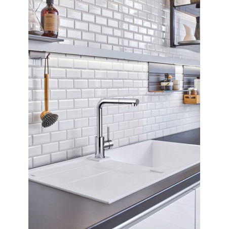 Kuchyňský dřez Blanco Metra XL 6 S Beton Style, bez excentru
