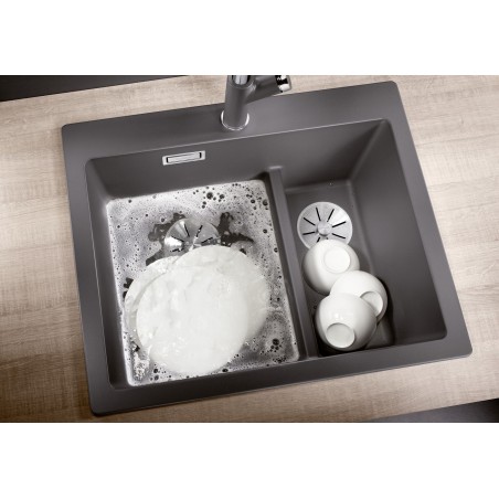 Kuchyňský dřez Blanco Pleon 6 Split Bílá, bez excentru