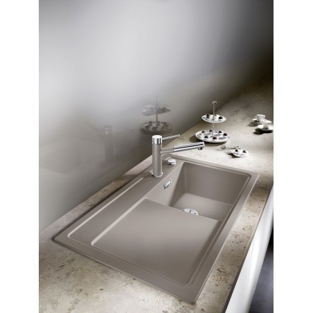 Kuchyňský dřez Blanco Zenar 45 S Aluminium, pravý, s excentrem