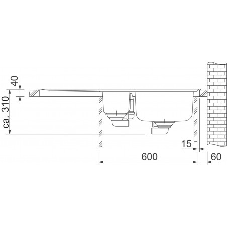Kuchyňský dřez Franke Neptun NEX 651/7