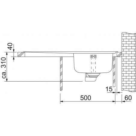 Kuchyňský dřez Franke Neptun NEX 611/2