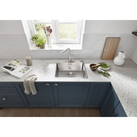 Kuchyňská baterie Blanco Lanora-S Nerez kartáčovaná