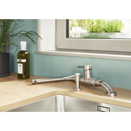 Kuchyňská baterie Blanco Lanora-F Nerez Kartáčovaný