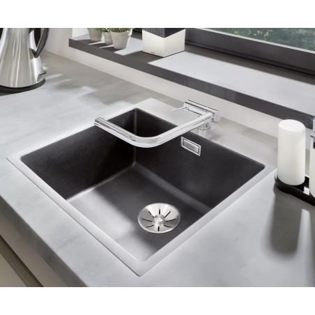 Kuchyňská baterie Blanco Laressa-F Chrom, páka vlevo