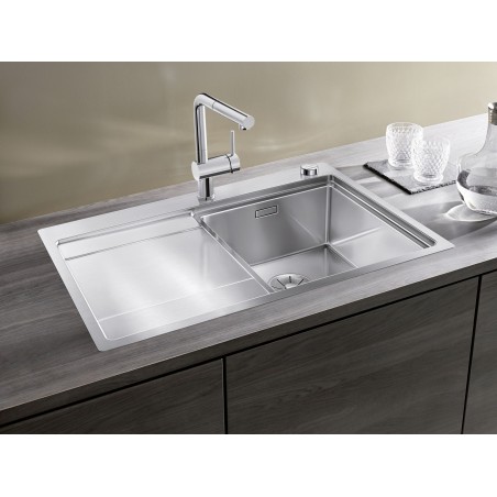 Kuchyňský dřez Blanco Divon II 45 S-IF, hedvábný lesk, pravý