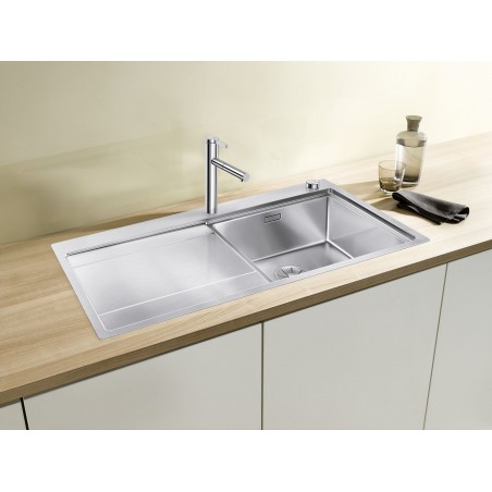 Kuchyňský dřez Blanco Divon II 5 S-IF, hedvábný lesk, pravý