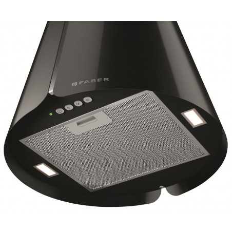 Lustrová digestoř Faber Beat BK Gloss F45, lesklá černá