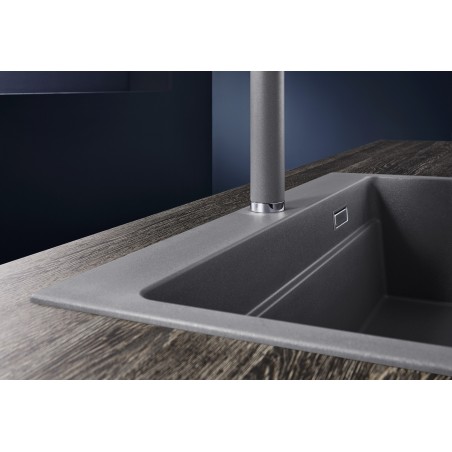 Kuchyňský dřez Blanco Etagon 8 Černá, s excentrem