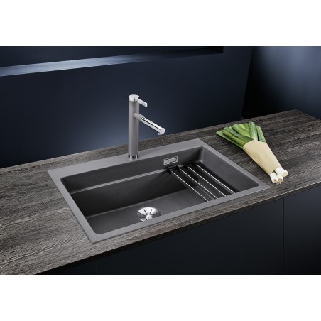 Kuchyňský dřez Blanco Etagon 8 Šedá skála, s excentrem