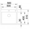 Kuchyňský dřez Blanco Claron 500-IF/A Hedvábný lesk