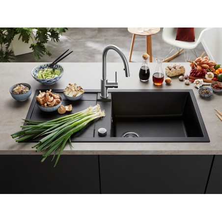 Kuchyňský dřez Blanco Metra XL 6 S Kávová, s excentrem
