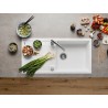 Kuchyňský dřez Blanco Metra XL 6 S Tartufo, s excentrem