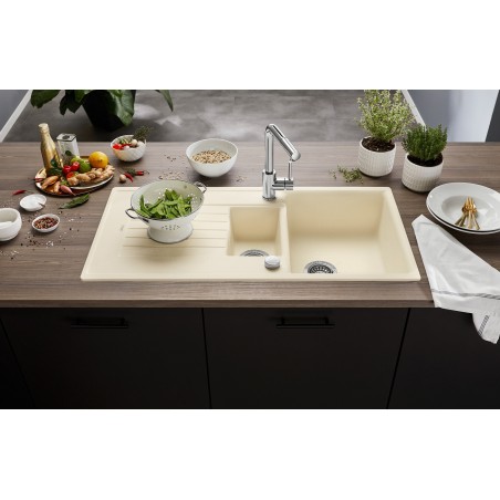 Kuchyňský dřez Blanco Zia 6 S Kávová, s excentrem