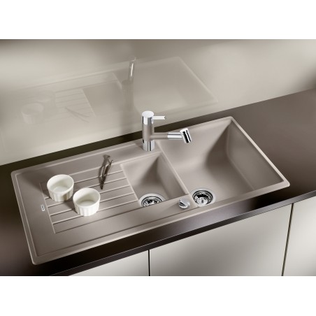 Kuchyňský dřez Blanco Zia 6 S Kávová, s excentrem