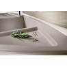 Kuchyňský dřez Blanco Zia 9 E Aluminium, s excentrem Kuchyňský dřez Blanco Zia 9 E Aluminium, s excentrem