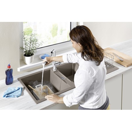 Kuchyňská baterie Blanco Linus-S-F Chrom, beztlaková