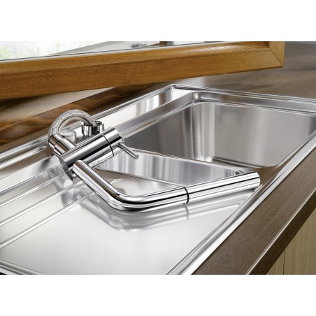 Kuchyňská baterie Blanco Linus-S-F Chrom, beztlaková