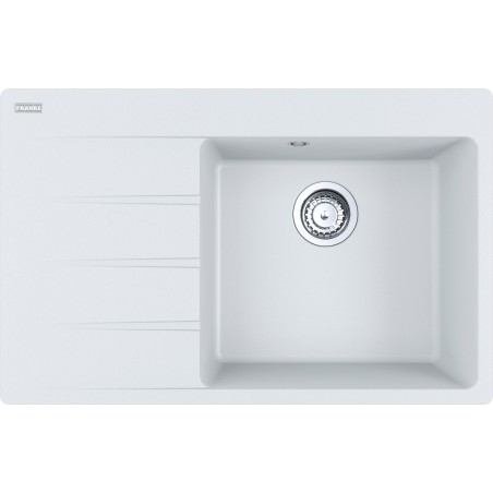 Kuchyňský dřez Franke Centro CNG 611-78 TL/7 Bílá-led, pravý