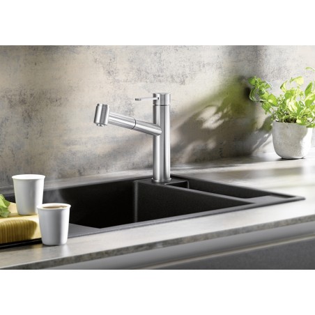 Kuchyňská baterie Blanco Ambis-S Nerez kartáčovaná