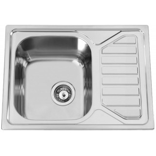 Kuchyňský dřez Sinks Okioplus 650 V 0,7 mm, leštěný
