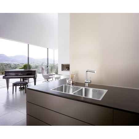 Kuchyňský dřez Blanco Andano 400/400-IF Hedvábný lesk