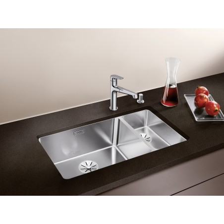 Kuchyňský dřez Blanco Andano 500/180-U Hedvábný lesk, levý