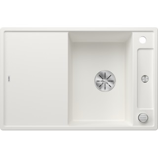 Kuchyňský dřez Blanco Axia III 45 S Bílá, se skleněnou krájecí deskou
