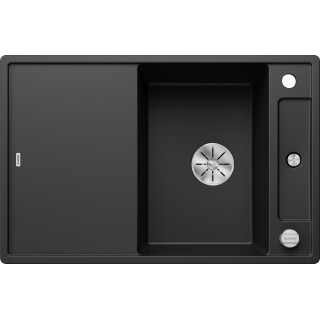 Kuchyňský dřez Blanco Axia III 45 S Černá, se skleněnou krájecí deskou