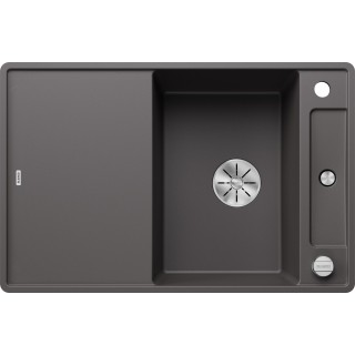 Kuchyňský dřez Blanco Axia III 45 S-F Šedá skála, se skleněnou krájecí deskou