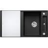 Kuchyňský dřez Blanco Axia III 5 S Antracit, se skleněnou krájecí deskou