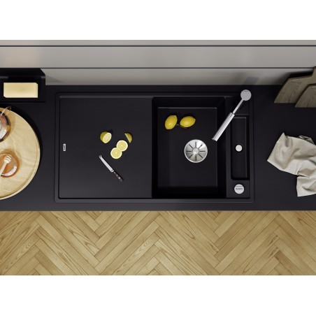 Kuchyňský dřez Blanco Axia III 5 S Bílá, se skleněnou krájecí deskou