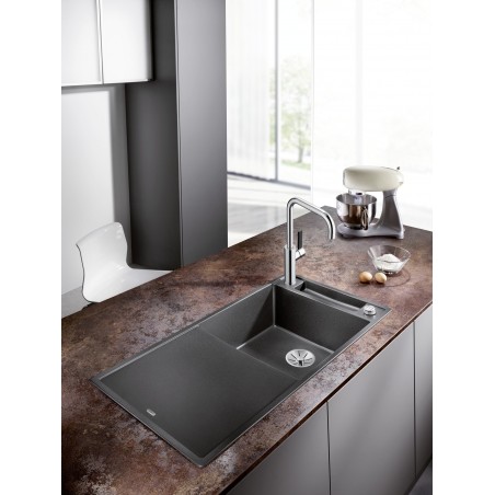 Kuchyňský dřez Blanco Axia III XL 6 S Bílá, s dřevěnou krájecí deskou