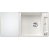 Kuchyňský dřez Blanco Axia III XL 6 S-F Bílá, se skleněnou krájecí deskou