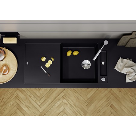 Kuchyňský dřez Blanco Axia III XL 6 S-F Bílá, se skleněnou krájecí deskou