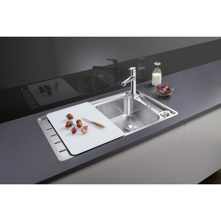 Kuchyňský dřez Blanco Axis III 45 S-IF Hedvábný lesk